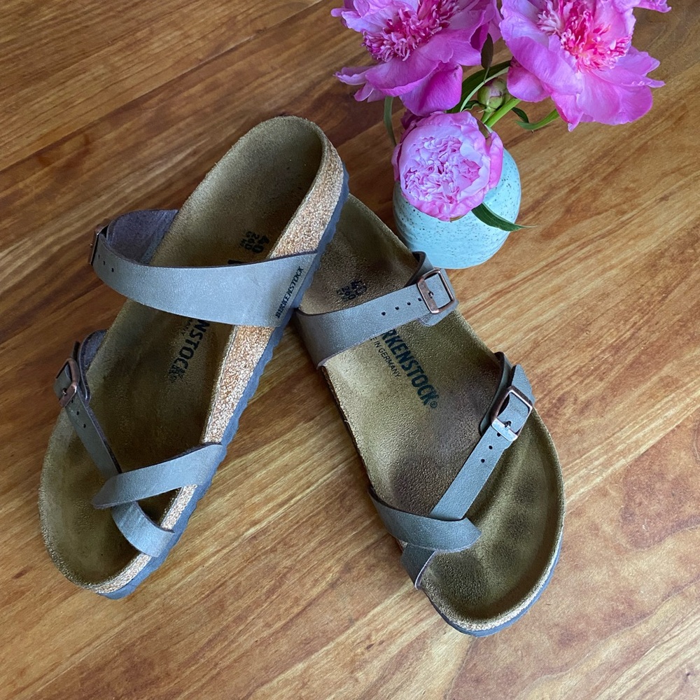 Birkenstock Women's Gray Sandals